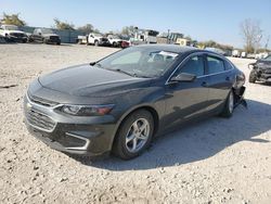 Salvage cars for sale at Kansas City, KS auction: 2018 Chevrolet Malibu LS