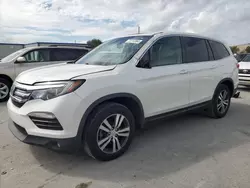 Salvage cars for sale at Tifton, GA auction: 2018 Honda Pilot EXL