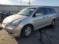 Salvage cars for sale from Copart Littleton, CO: 2007 Honda Odyssey EX