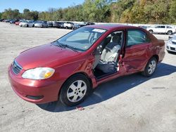 Salvage cars for sale at Ellwood City, PA auction: 2007 Toyota Corolla CE