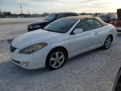 Toyota salvage cars for sale: 2005 Toyota Camry Solara SE