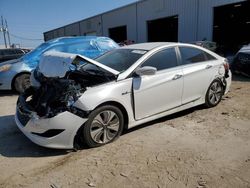 Salvage cars for sale at Jacksonville, FL auction: 2013 Hyundai Sonata Hybrid