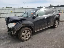 Salvage cars for sale at Dunn, NC auction: 2015 Chevrolet Equinox LTZ