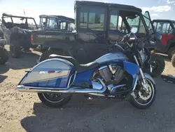 Salvage motorcycles for sale at Nampa, ID auction: 2014 Victory Cross Country Touring