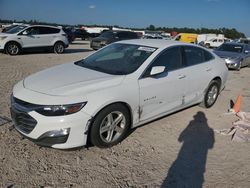 Salvage cars for sale at Houston, TX auction: 2022 Chevrolet Malibu LS