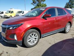 Chevrolet salvage cars for sale: 2022 Chevrolet Equinox LT