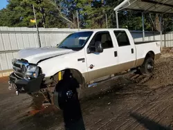 Salvage cars for sale at Austell, GA auction: 2001 Ford F250 Super Duty