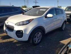 Salvage cars for sale at Elgin, IL auction: 2019 KIA Sportage LX