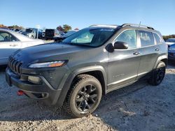 Jeep salvage cars for sale: 2017 Jeep Cherokee Trailhawk