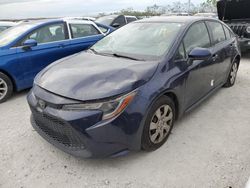 Toyota Corolla le salvage cars for sale: 2020 Toyota Corolla LE