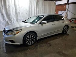 Salvage cars for sale at Ebensburg, PA auction: 2016 Nissan Altima 2.5