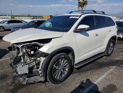 Toyota Highlander se salvage cars for sale: 2017 Toyota Highlander SE