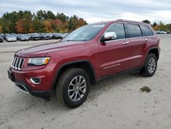 Jeep salvage cars for sale: 2015 Jeep Grand Cherokee Limited