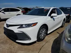 Salvage cars for sale from Copart Riverview, FL: 2022 Toyota Camry LE