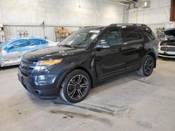 Salvage cars for sale at Milwaukee, WI auction: 2015 Ford Explorer Sport