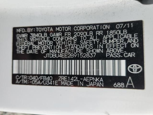 2011 Toyota Corolla Base