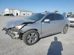 Salvage cars for sale at Tulsa, OK auction: 2014 Honda Accord LX