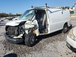 Salvage trucks for sale at Hueytown, AL auction: 2011 Chevrolet Express G2500