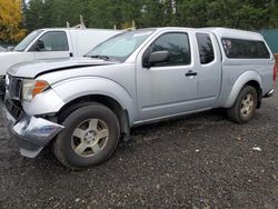 Nissan salvage cars for sale: 2005 Nissan Frontier King Cab LE