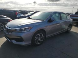 Salvage cars for sale at Riverview, FL auction: 2017 Honda Accord LX