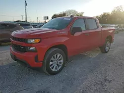 Salvage cars for sale at Oklahoma City, OK auction: 2019 Chevrolet Silverado C1500 Custom