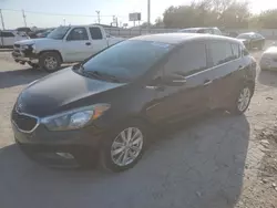 Salvage cars for sale at Oklahoma City, OK auction: 2015 KIA Forte EX