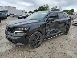 KIA salvage cars for sale: 2021 KIA Sorento SX