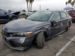 Salvage cars for sale at Van Nuys, CA auction: 2023 Honda Civic LX