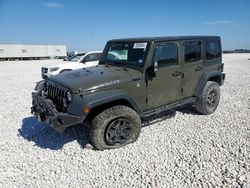 Salvage cars for sale at Taylor, TX auction: 2016 Jeep Wrangler Unlimited Sport