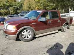 Ford Lgtconvtn salvage cars for sale: 2006 Ford F150 Supercrew