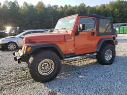 SUV salvage a la venta en subasta: 2005 Jeep Wrangler / TJ Sport