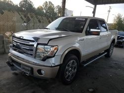 Ford salvage cars for sale: 2014 Ford F150 Supercrew