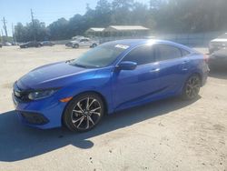 Salvage cars for sale from Copart Savannah, GA: 2020 Honda Civic Sport