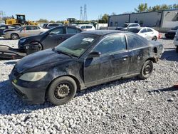 Salvage cars for sale at Barberton, OH auction: 2004 Honda Civic LX