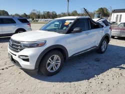 Salvage cars for sale at Augusta, GA auction: 2022 Ford Explorer XLT