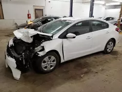 Salvage cars for sale from Copart Ham Lake, MN: 2017 KIA Forte LX