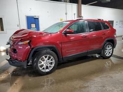 Salvage cars for sale at Blaine, MN auction: 2017 Jeep Cherokee Latitude