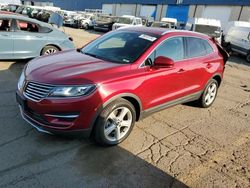 Salvage cars for sale at Woodhaven, MI auction: 2017 Lincoln MKC Premiere