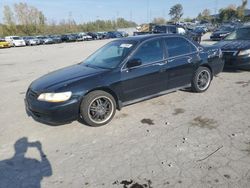 Honda Vehiculos salvage en venta: 2002 Honda Accord SE