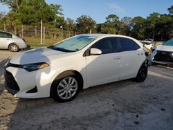 Toyota salvage cars for sale: 2018 Toyota Corolla L