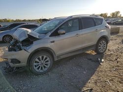 Ford Vehiculos salvage en venta: 2017 Ford Escape Titanium