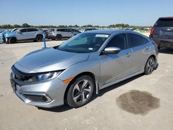 Honda salvage cars for sale: 2020 Honda Civic LX