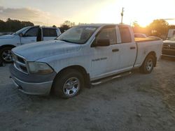 Salvage cars for sale at Augusta, GA auction: 2012 Dodge RAM 1500 ST