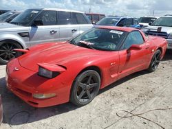 Chevrolet salvage cars for sale: 2002 Chevrolet Corvette