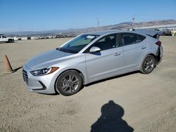 Salvage cars for sale at American Canyon, CA auction: 2018 Hyundai Elantra SEL