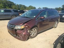 Salvage cars for sale at Theodore, AL auction: 2015 Honda Odyssey EXL