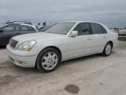 Flood-damaged cars for sale at auction: 2001 Lexus LS 430