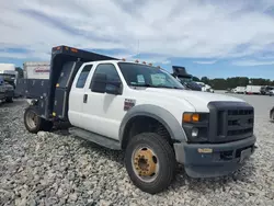 Salvage trucks for sale at Dunn, NC auction: 2009 Ford F550 Super Duty