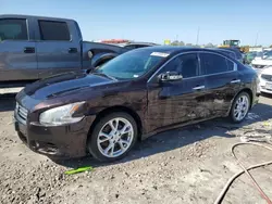 Salvage cars for sale at Cahokia Heights, IL auction: 2014 Nissan Maxima S