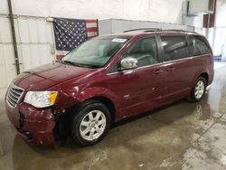 Salvage cars for sale at Avon, MN auction: 2008 Chrysler Town & Country Touring